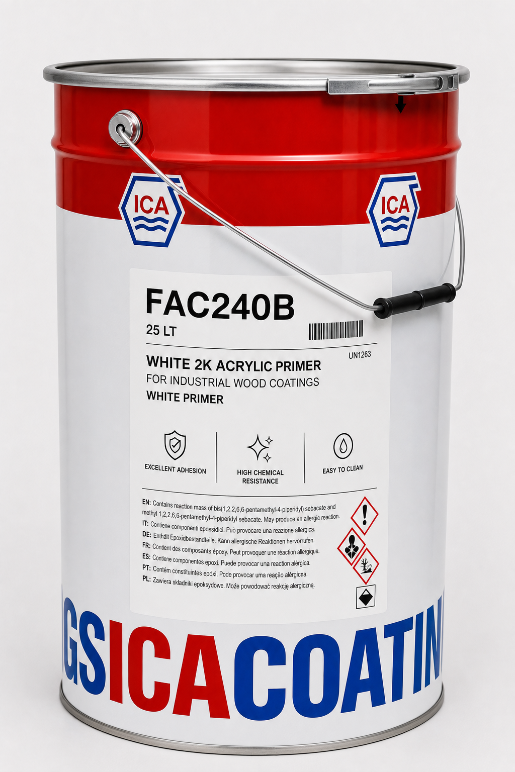 FAC240B белый 2К акриловый грунт