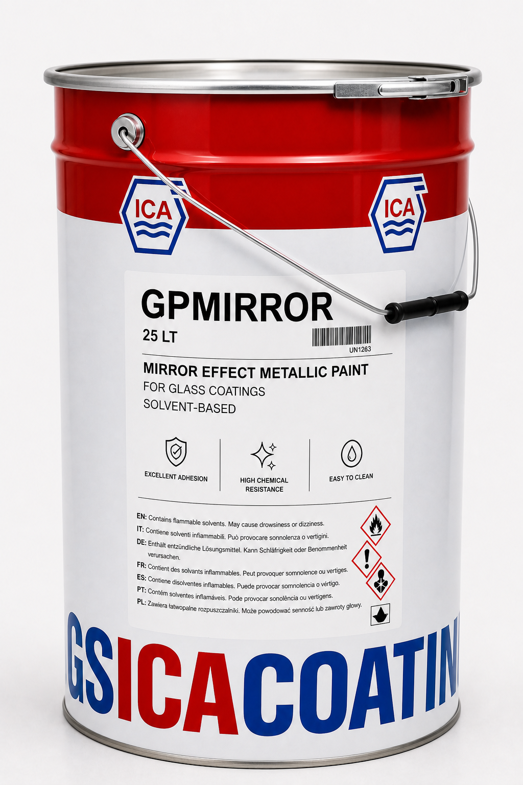 GPMIRROR краска металлик с эффектом зеркала